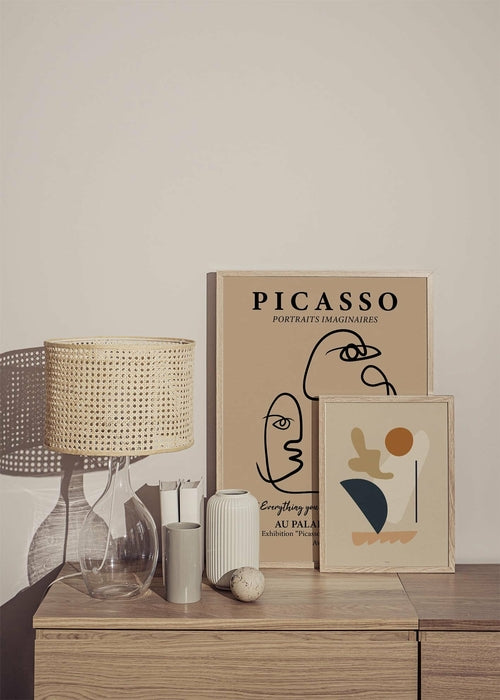 Picasso Visages Poster