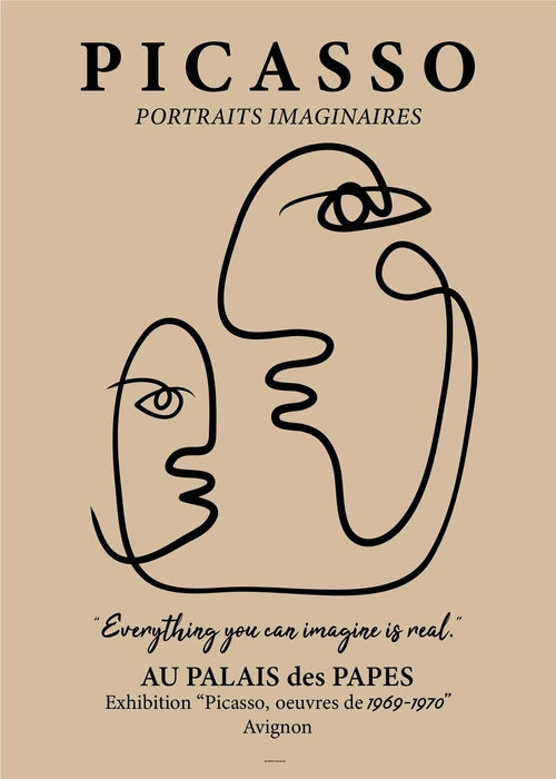Picasso Visages Poster