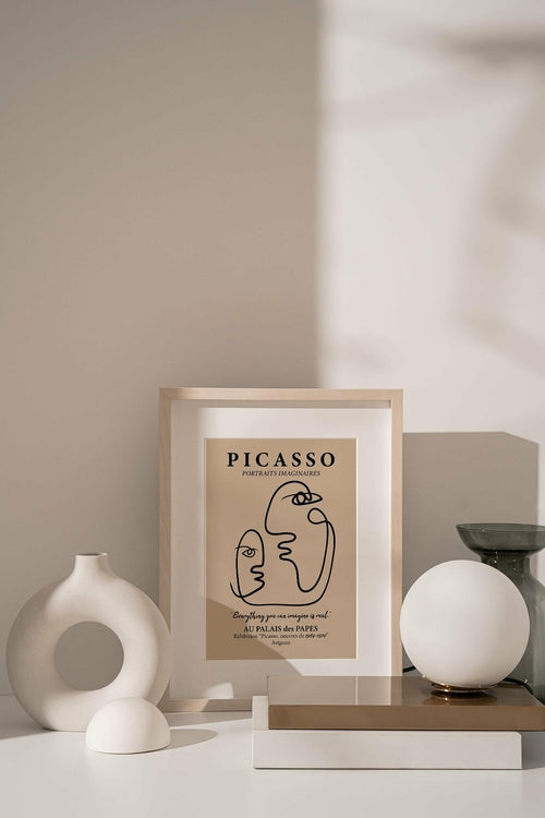 Picasso Visages Poster